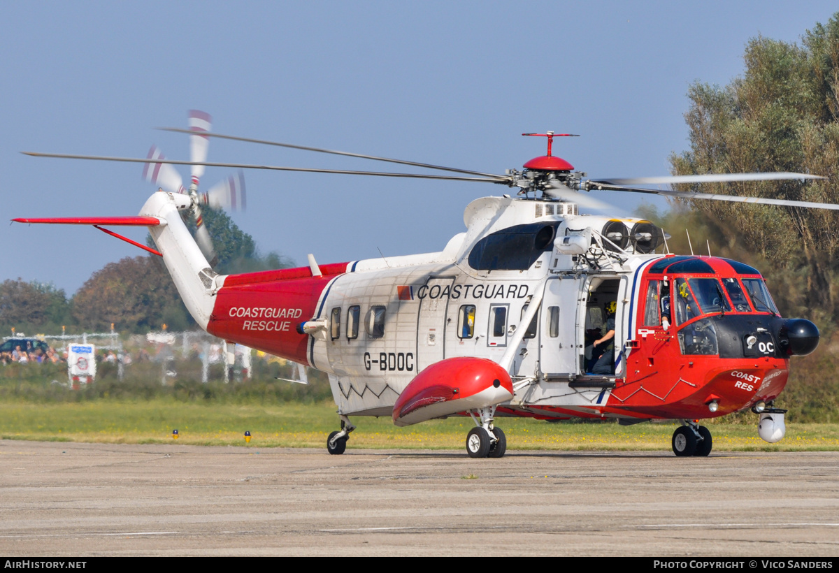 Aircraft Photo of G-BDOC | Sikorsky S-61N | Kustwacht - Netherlands Coastguard | AirHistory.net #759366