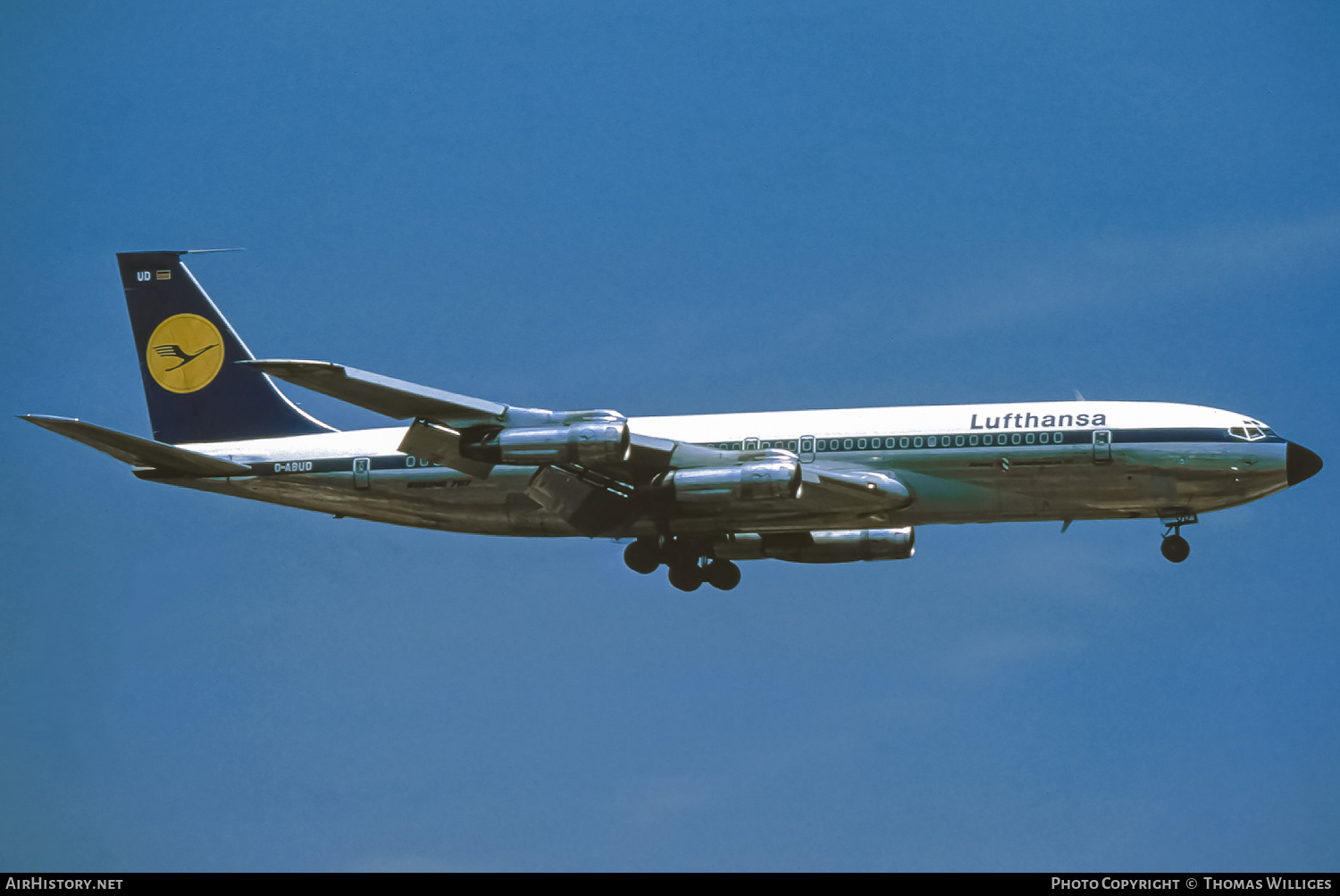 Aircraft Photo of D-ABUD | Boeing 707-330B | Lufthansa | AirHistory.net #759375