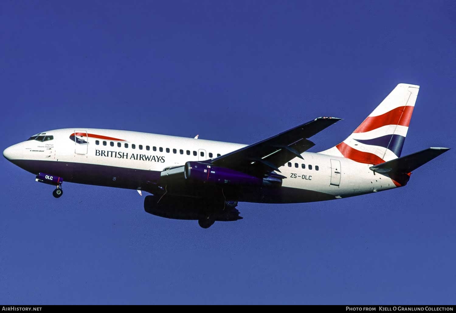 Aircraft Photo of ZS-OLC | Boeing 737-230/Adv | British Airways | AirHistory.net #759377