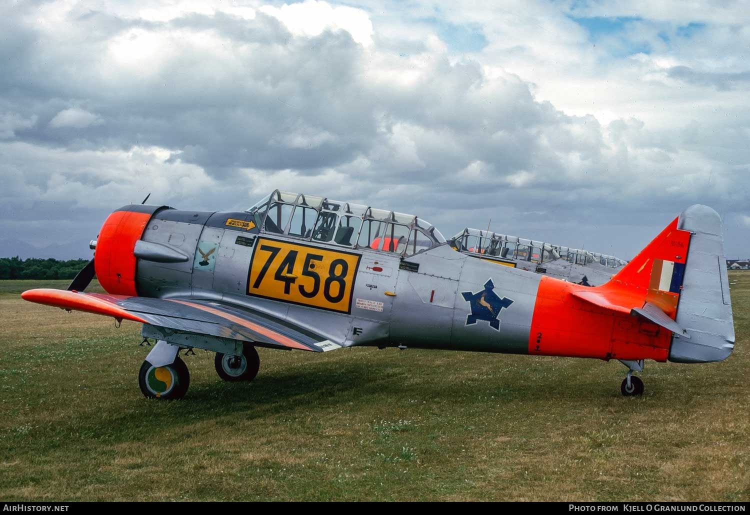 Aircraft Photo of 7458 | North American AT-6D Harvard IIA | South Africa - Air Force | AirHistory.net #759397