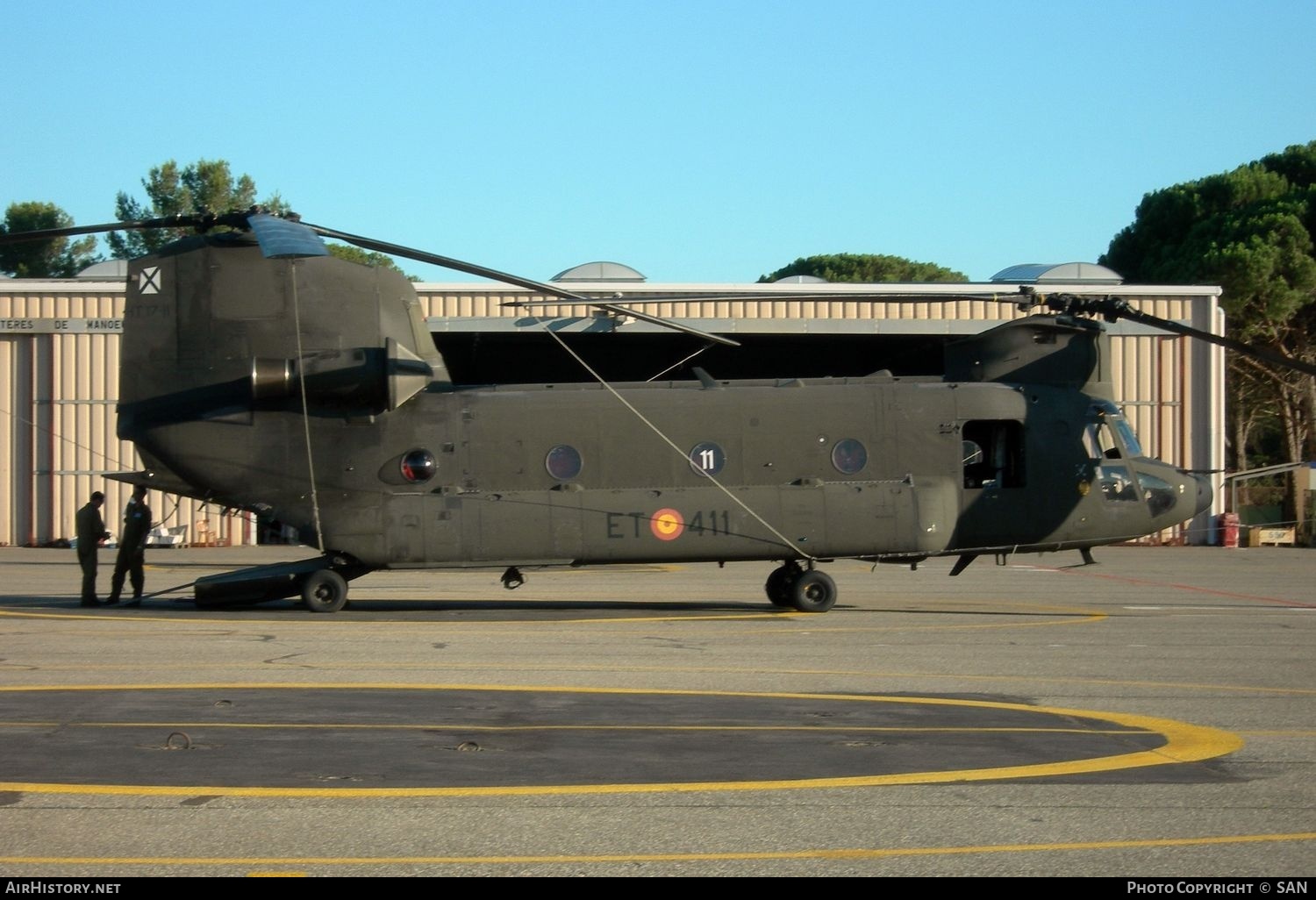 Aircraft Photo of HT17-11 | Boeing Vertol CH-47D Chinook | Spain - Army | AirHistory.net #759403
