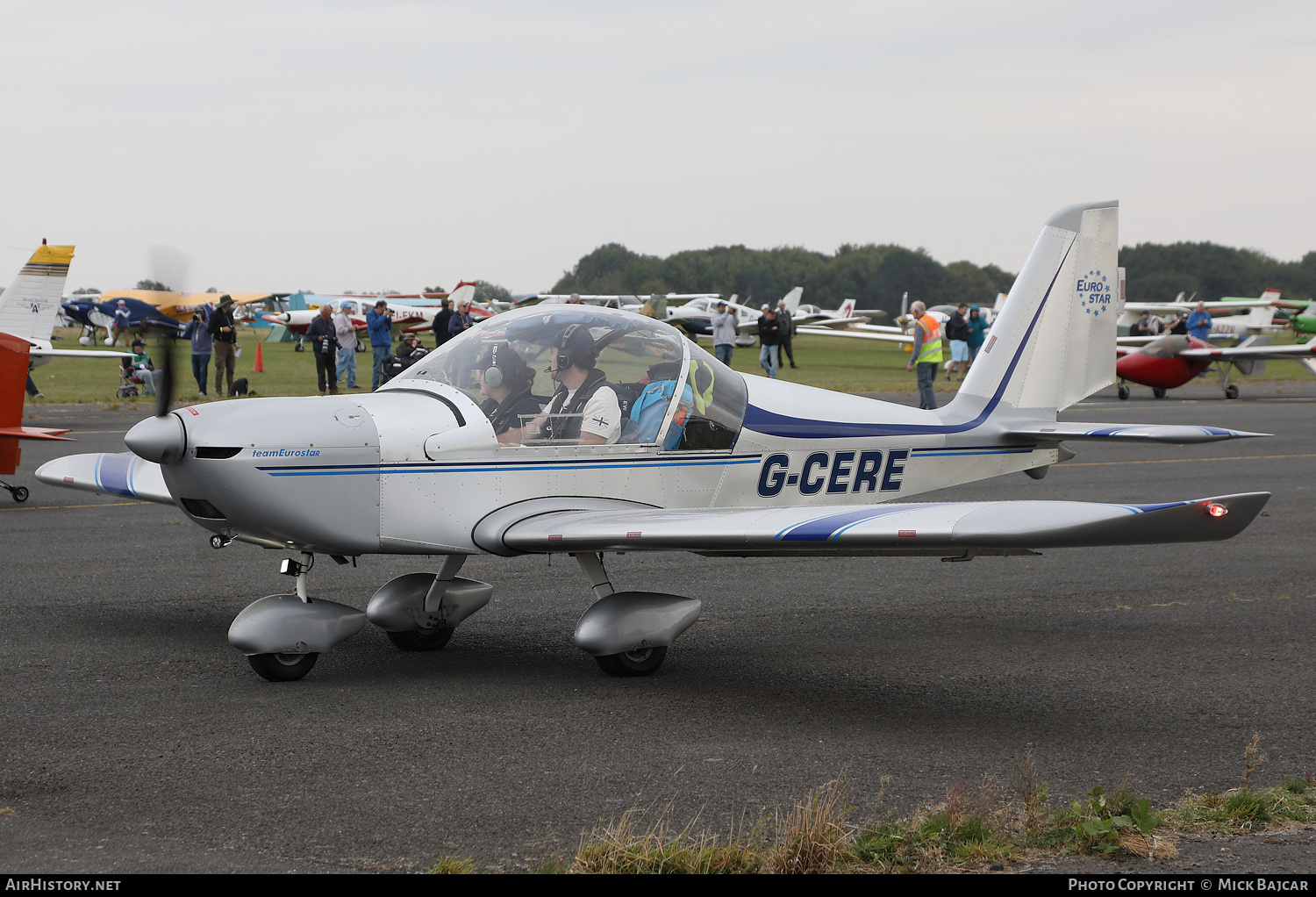 Aircraft Photo of G-CERE | Cosmik EV-97 TeamEurostar UK | AirHistory.net #759406