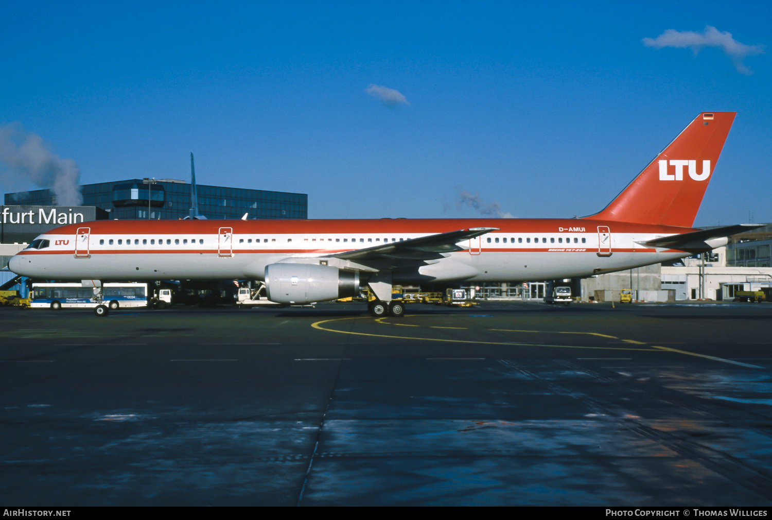 Aircraft Photo of D-AMUI | Boeing 757-2G5 | LTU - Lufttransport-Unternehmen | AirHistory.net #759412