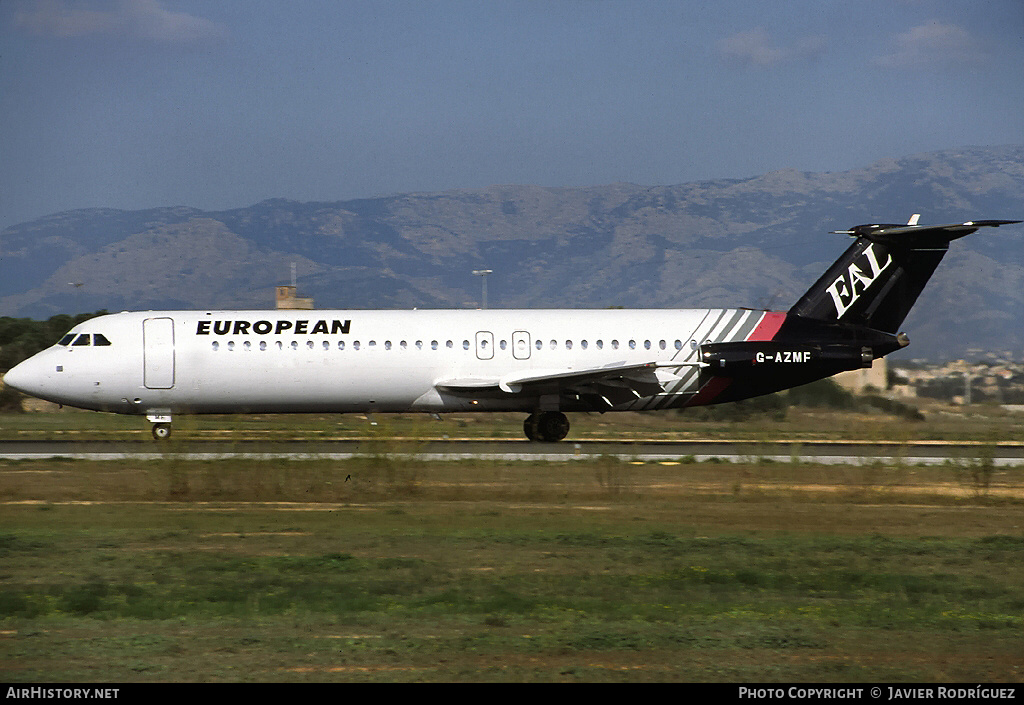 Aircraft Photo of G-AZMF | BAC 111-530FX One-Eleven | European Aircharter - EAL/EAC | AirHistory.net #759432