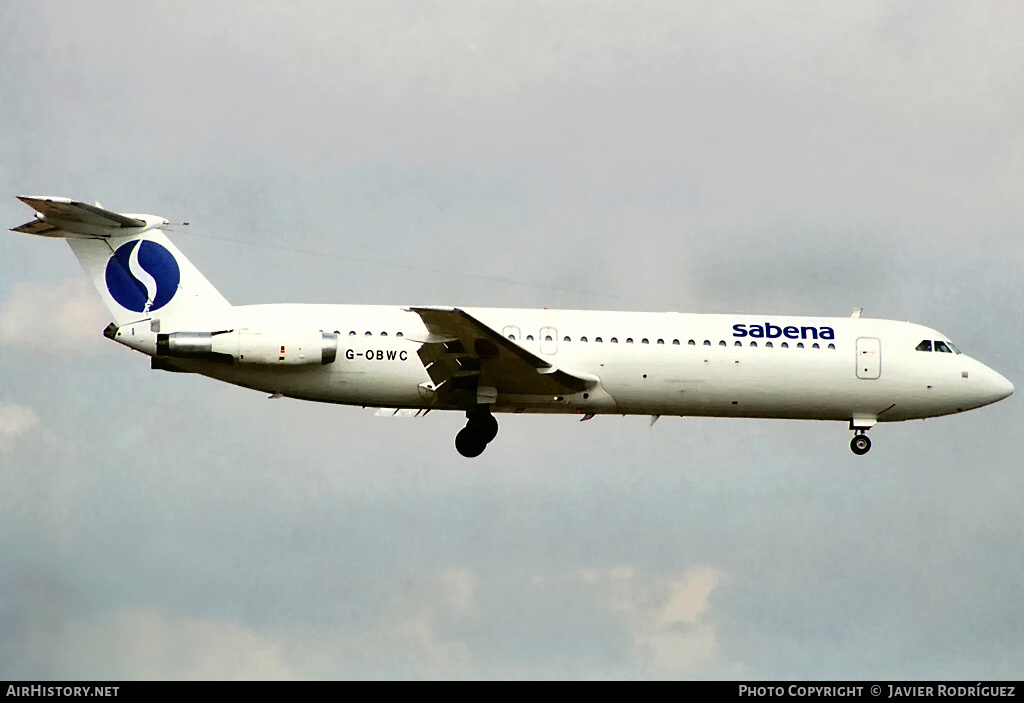 Aircraft Photo of G-OBWC | BAC 111-520FN One-Eleven | Sabena | AirHistory.net #759436