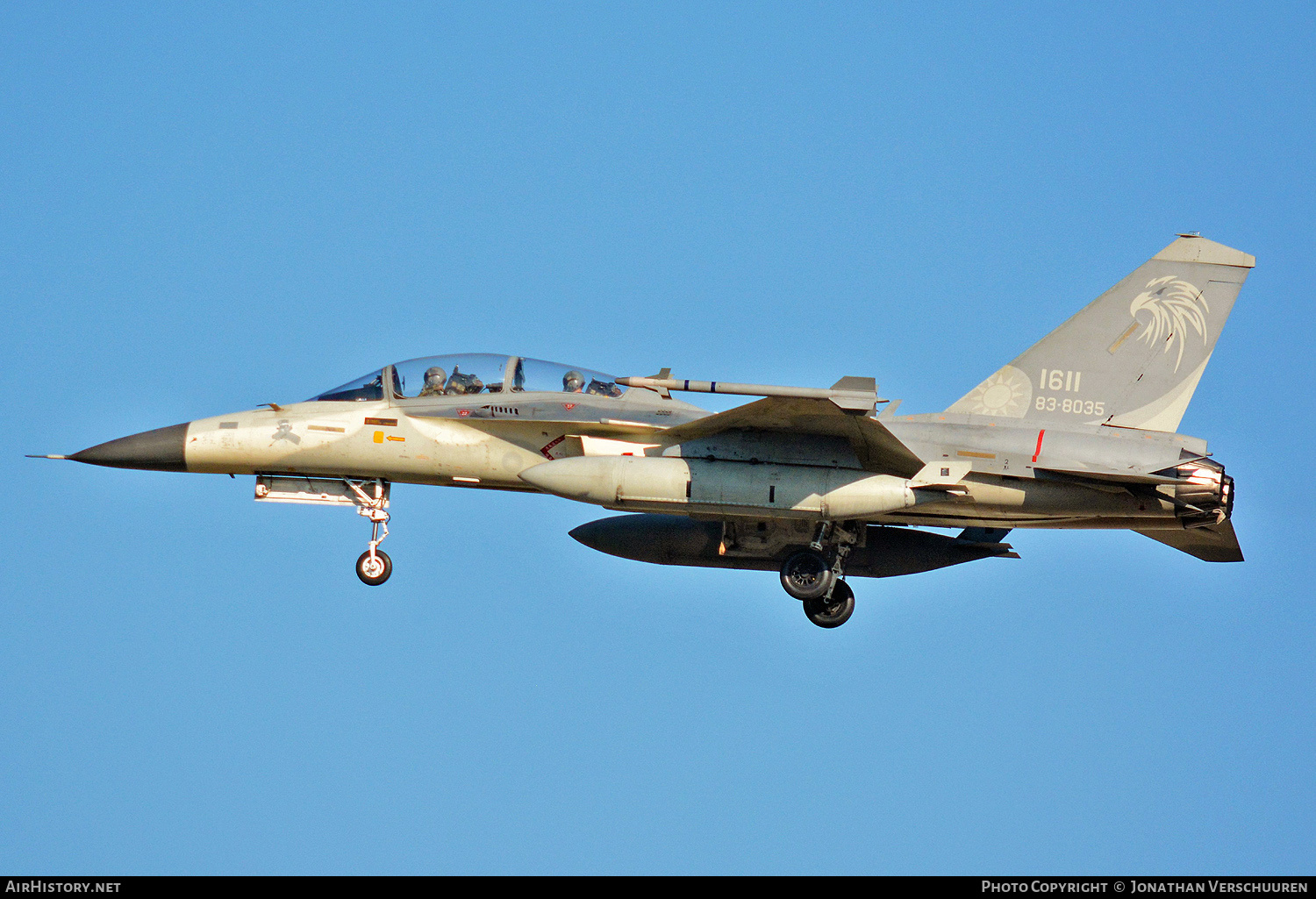 Aircraft Photo of 1611 / 83-8035 | AIDC F-CK-1D Hsung Ying | Taiwan - Air Force | AirHistory.net #759442