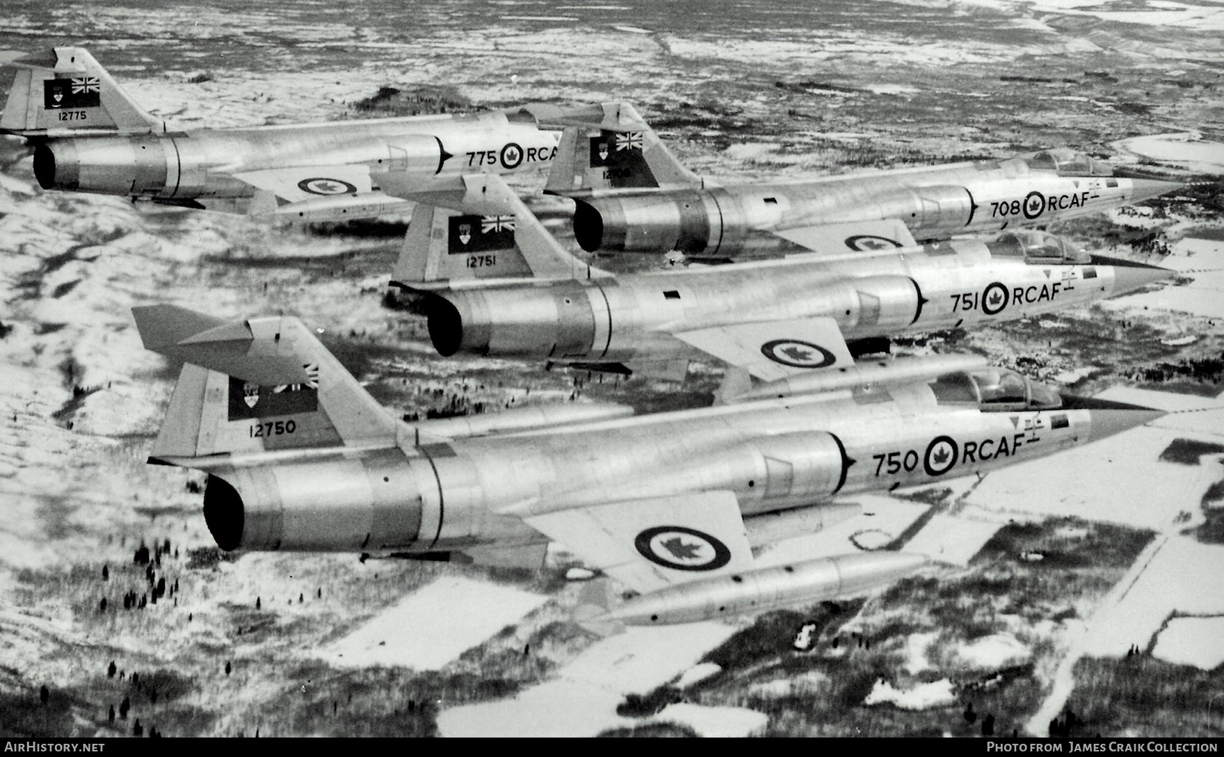 Aircraft Photo of 12708 | Lockheed CF-104D Starfighter Mk.1 | Canada - Air Force | AirHistory.net #759456