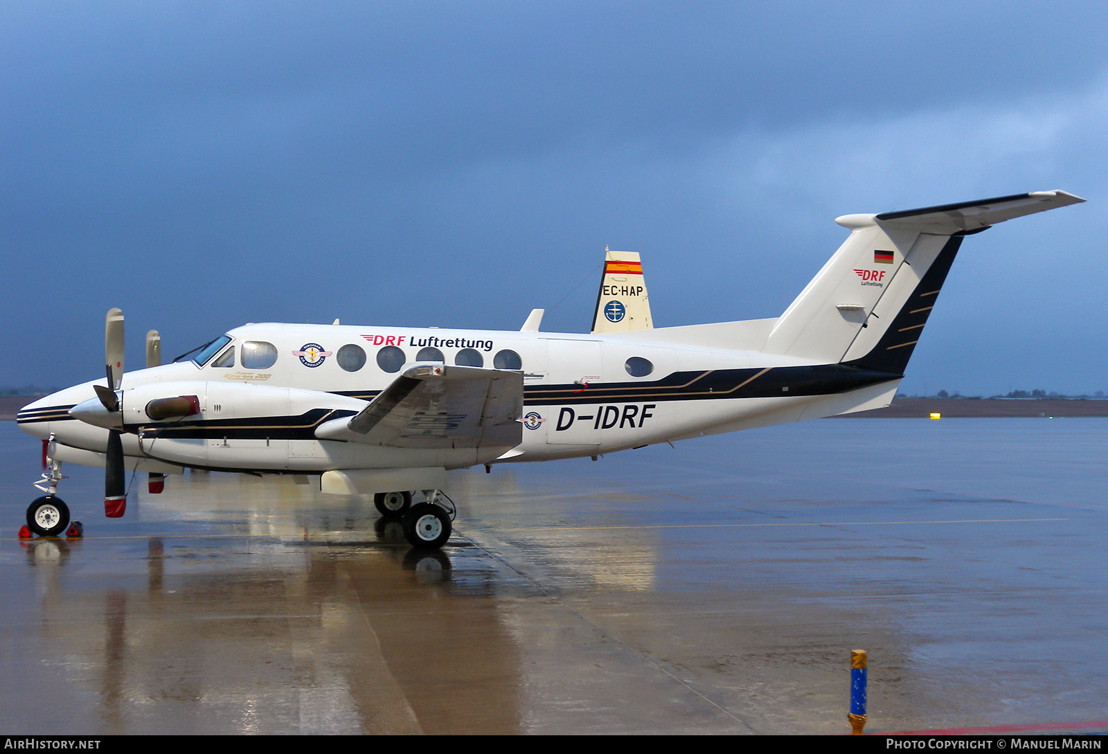 Aircraft Photo of D-IDRF | Beech B200 Super King Air | DRF Luftrettung - German Air Rescue | AirHistory.net #759459