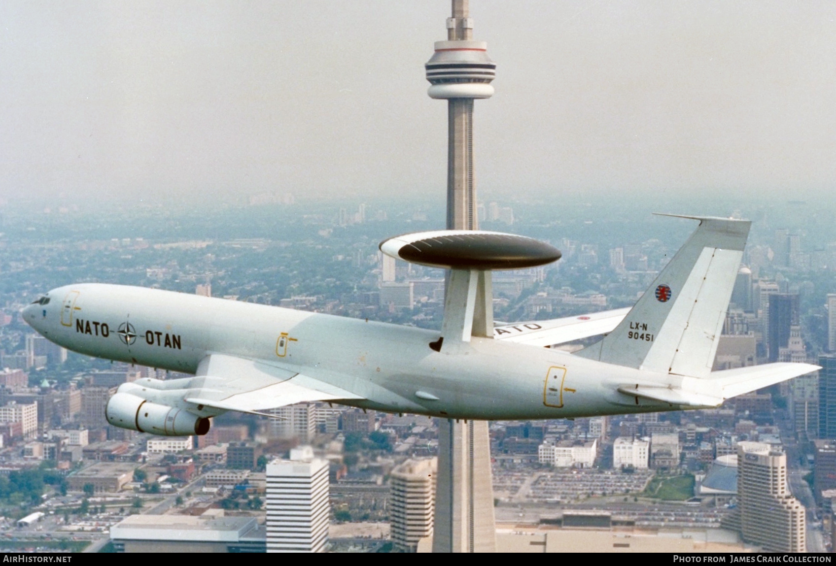 Aircraft Photo of LX-N 90451 | Boeing E-3A Sentry | Luxembourg - NATO | AirHistory.net #759462