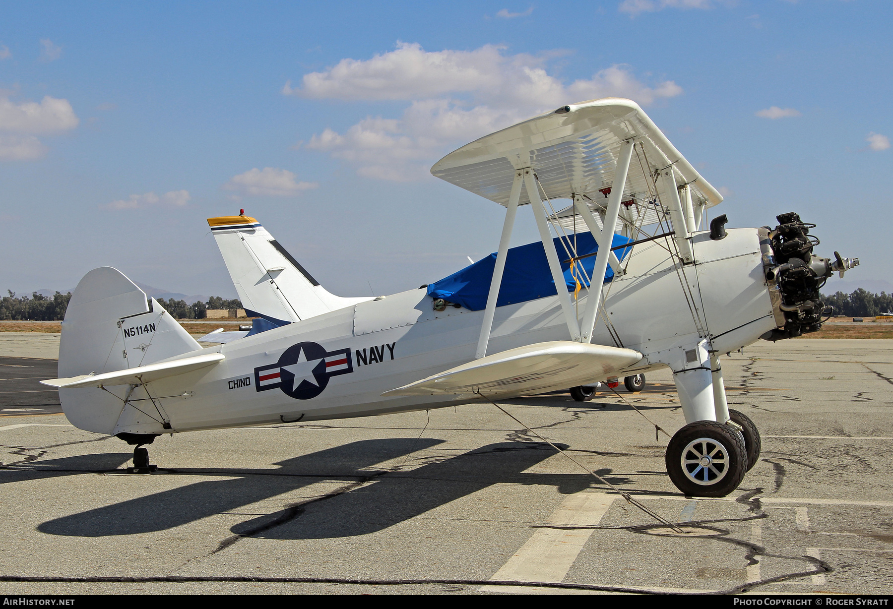 Aircraft Photo of N5114N | Boeing B75N1 Stearman | USA - Navy | AirHistory.net #759475