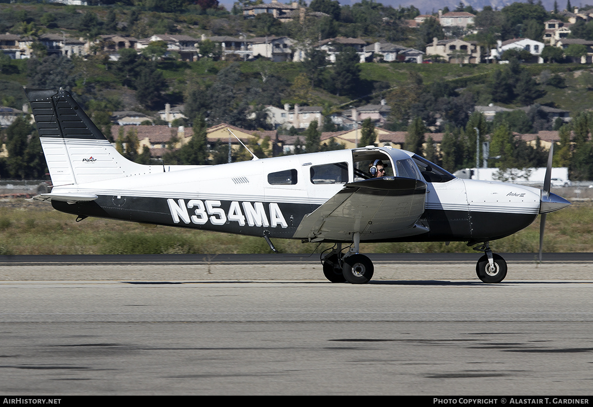 Aircraft Photo of N354MA | Piper PA-28-181 Archer III | AirHistory.net #759482
