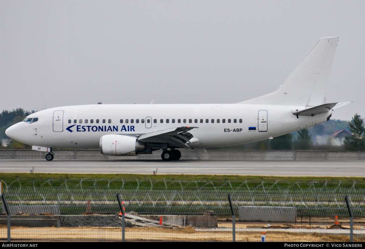 Aircraft Photo of ES-ABP | Boeing 737-528 | Estonian Air | AirHistory.net #759491
