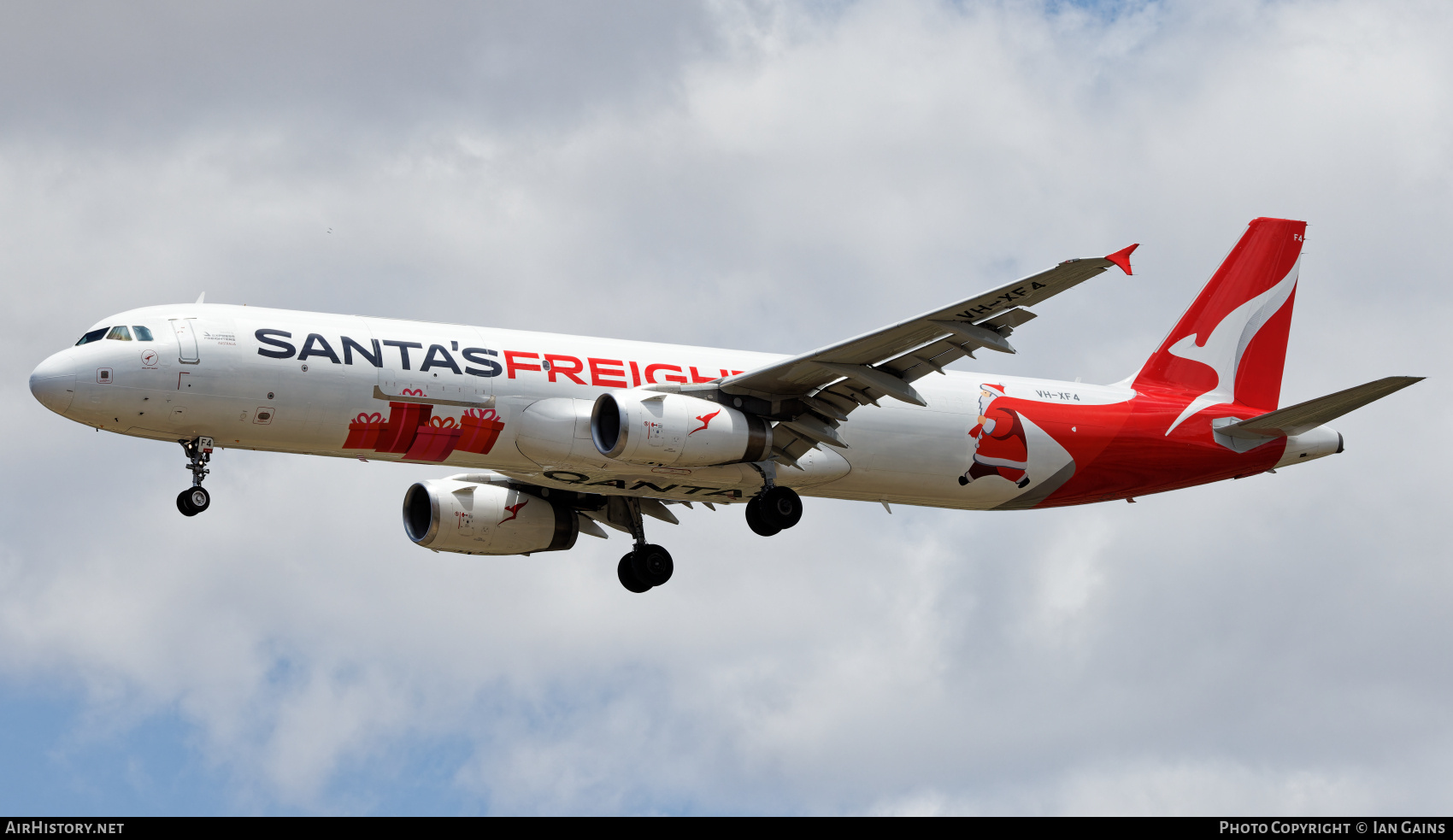 Aircraft Photo of VH-XF4 | Airbus A321-231/P2F | Qantas Freight | AirHistory.net #759498