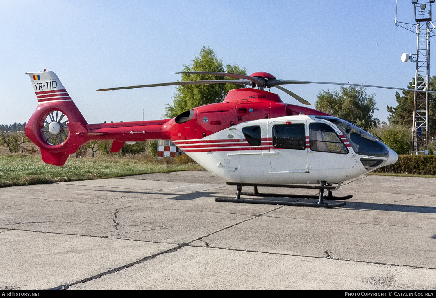 Aircraft Photo of YR-TID | Eurocopter EC-135P-2+ | AirHistory.net #759511