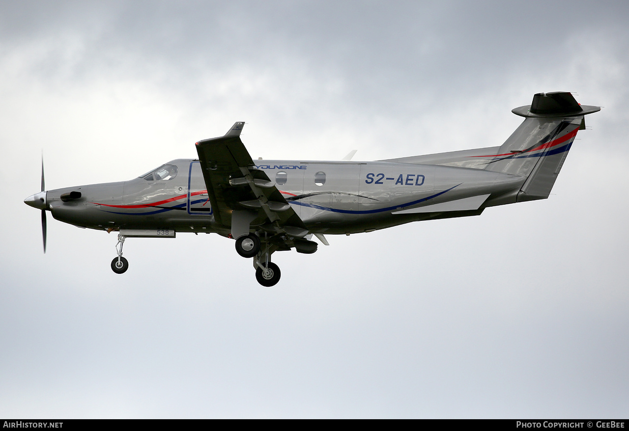 Aircraft Photo of S2-AED | Pilatus PC-12/45 | Youngone | AirHistory.net #759555