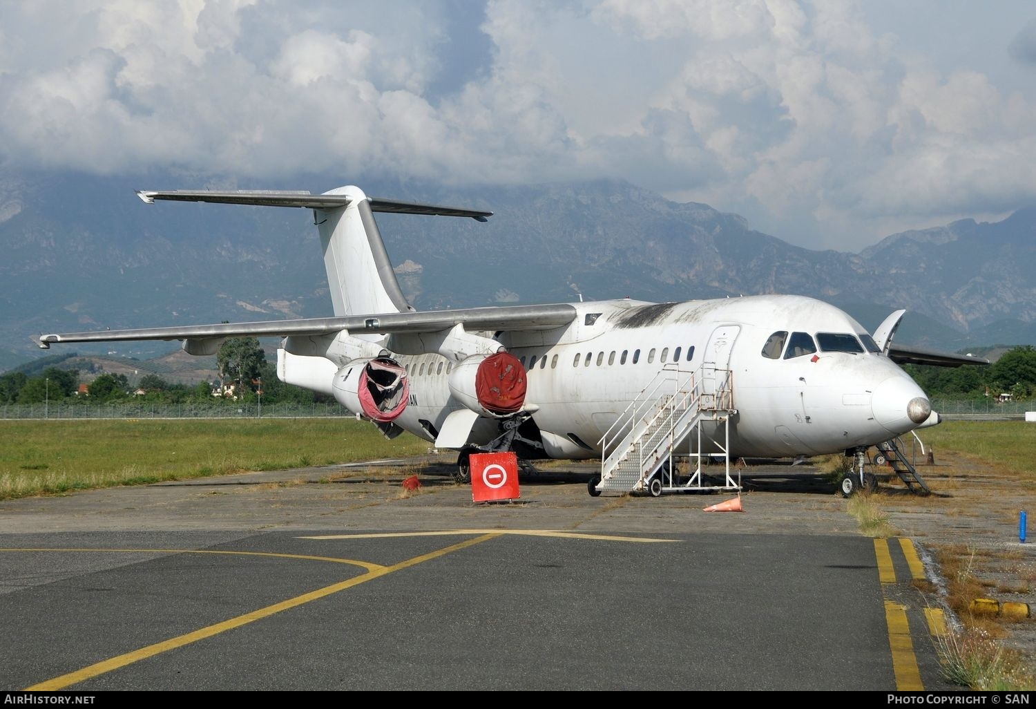Aircraft Photo of ZA-MAN | British Aerospace BAe-146-300 | Albanian Airlines | AirHistory.net #759563