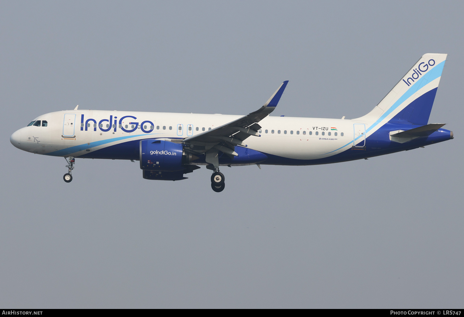 Aircraft Photo of VT-IZU | Airbus A320-271N | IndiGo | AirHistory.net #759591