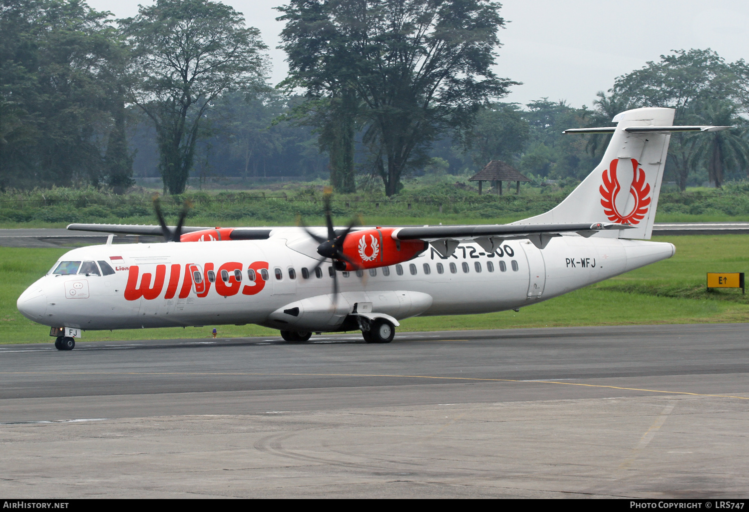 Aircraft Photo of PK-WFJ | ATR ATR-72-500 (ATR-72-212A) | Wings Air | AirHistory.net #759617