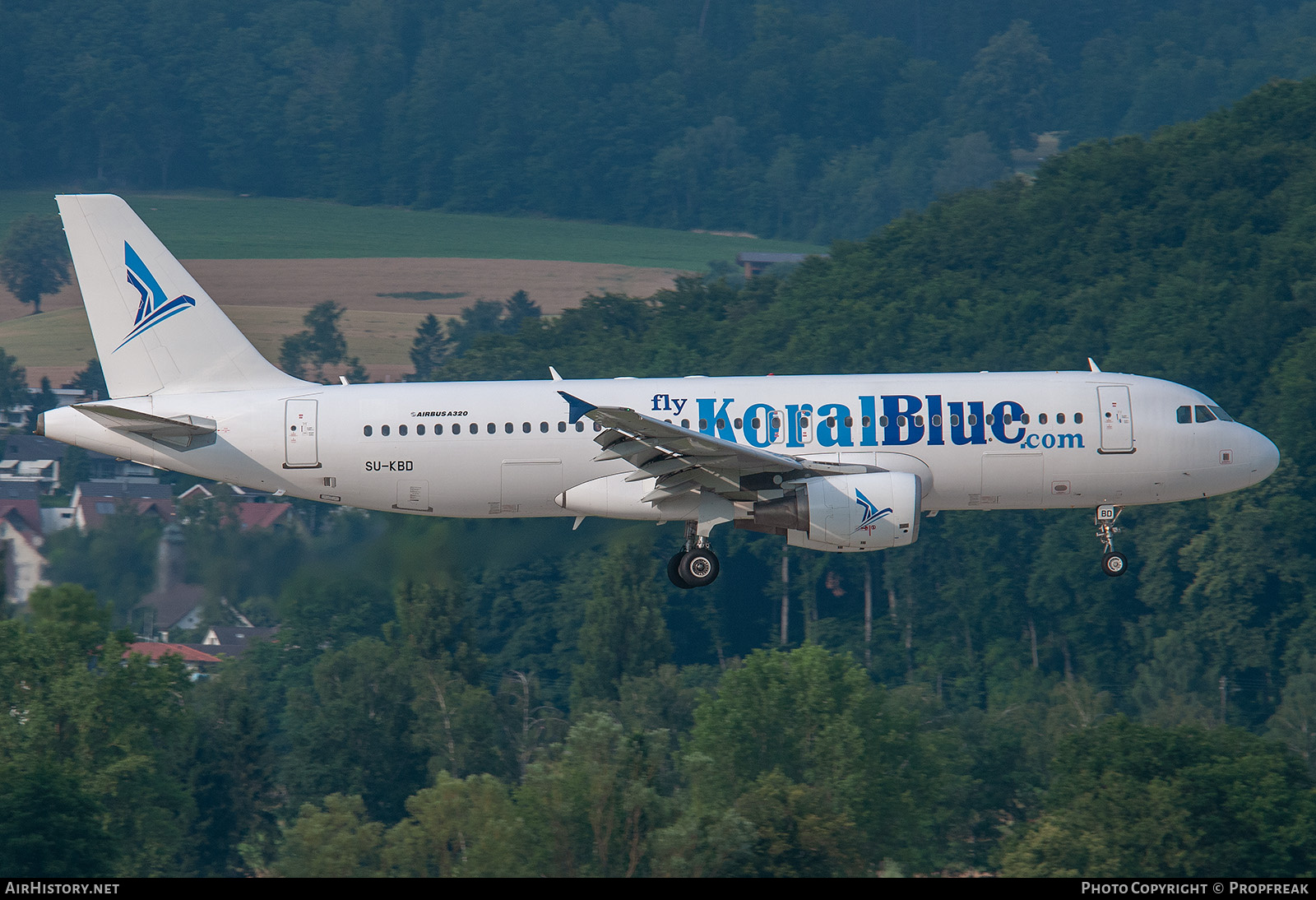 Aircraft Photo of SU-KBD | Airbus A320-214 | Koral Blue | AirHistory.net #759631
