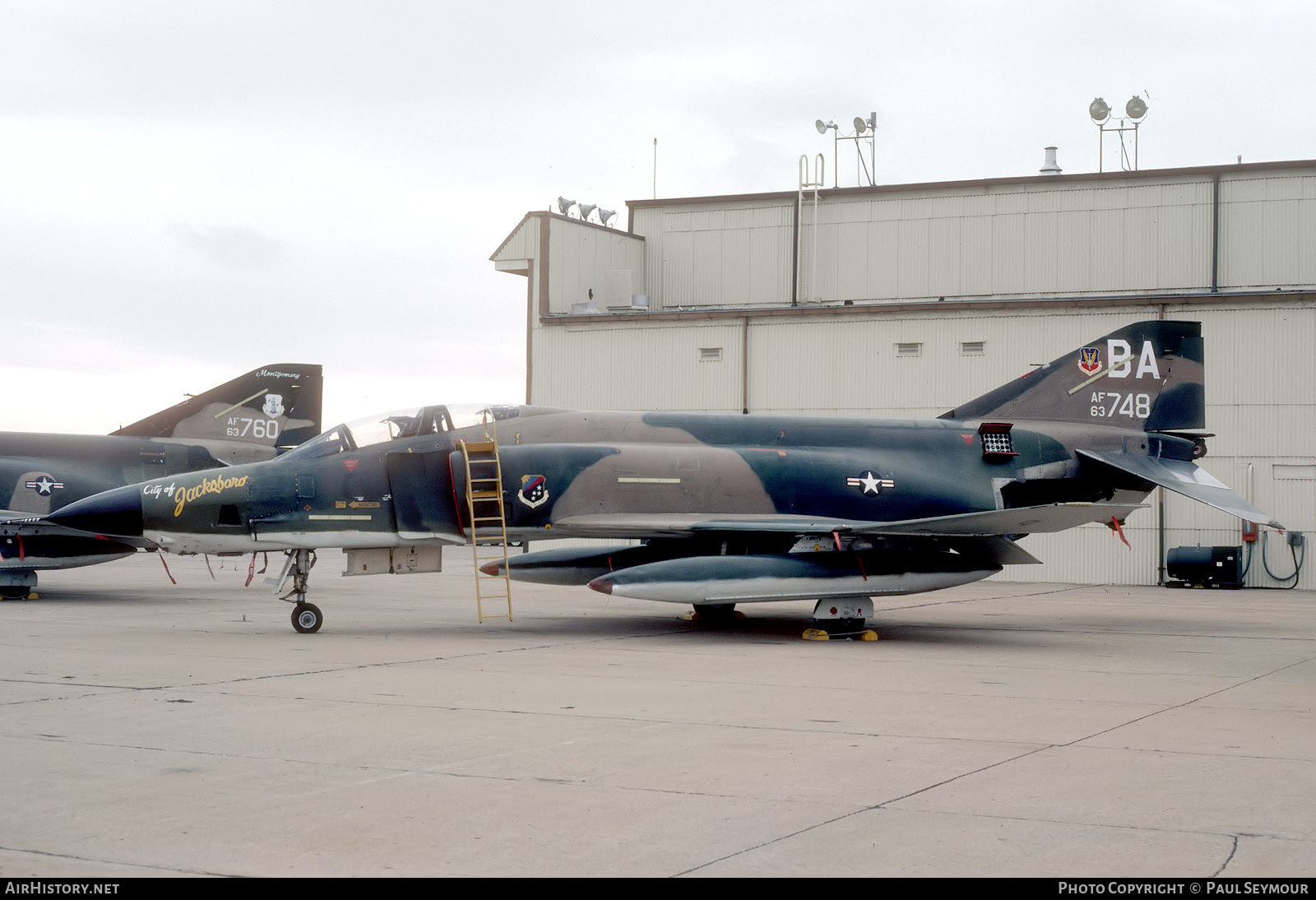 Aircraft Photo of 63-7748 / AF63-748 | McDonnell GRF-4C Phantom II | USA - Air Force | AirHistory.net #759642