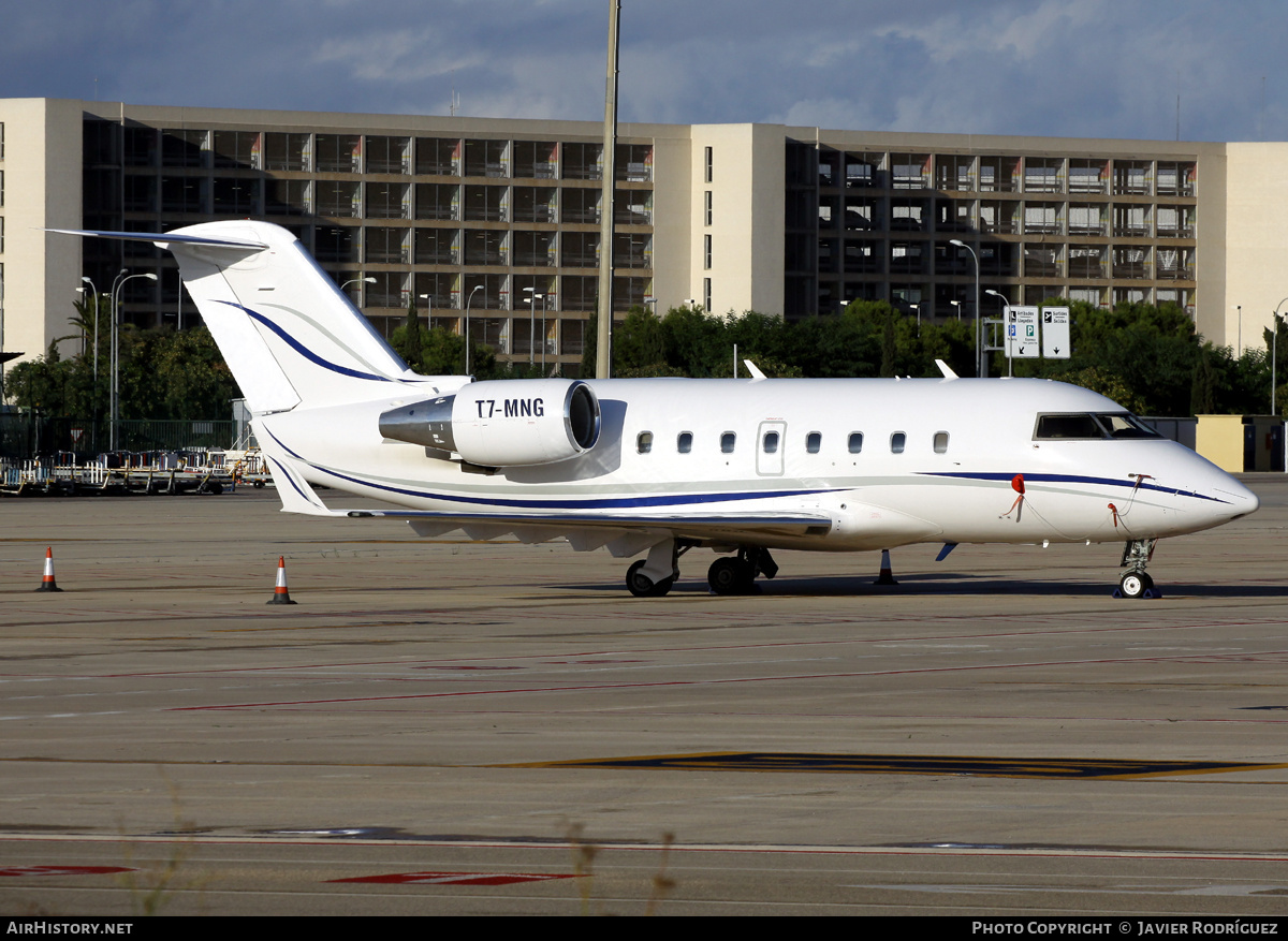 Aircraft Photo of T7-MNG | Canadair Challenger 601-3A (CL-600-2B16) | AirHistory.net #759645