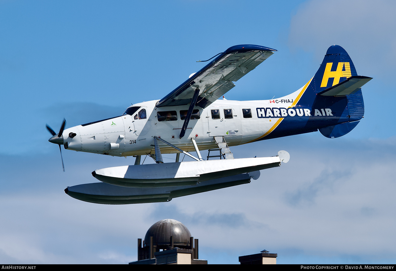 Aircraft Photo of C-FHAJ | Vazar DHC-3T Turbine Otter | Harbour Air | AirHistory.net #759650