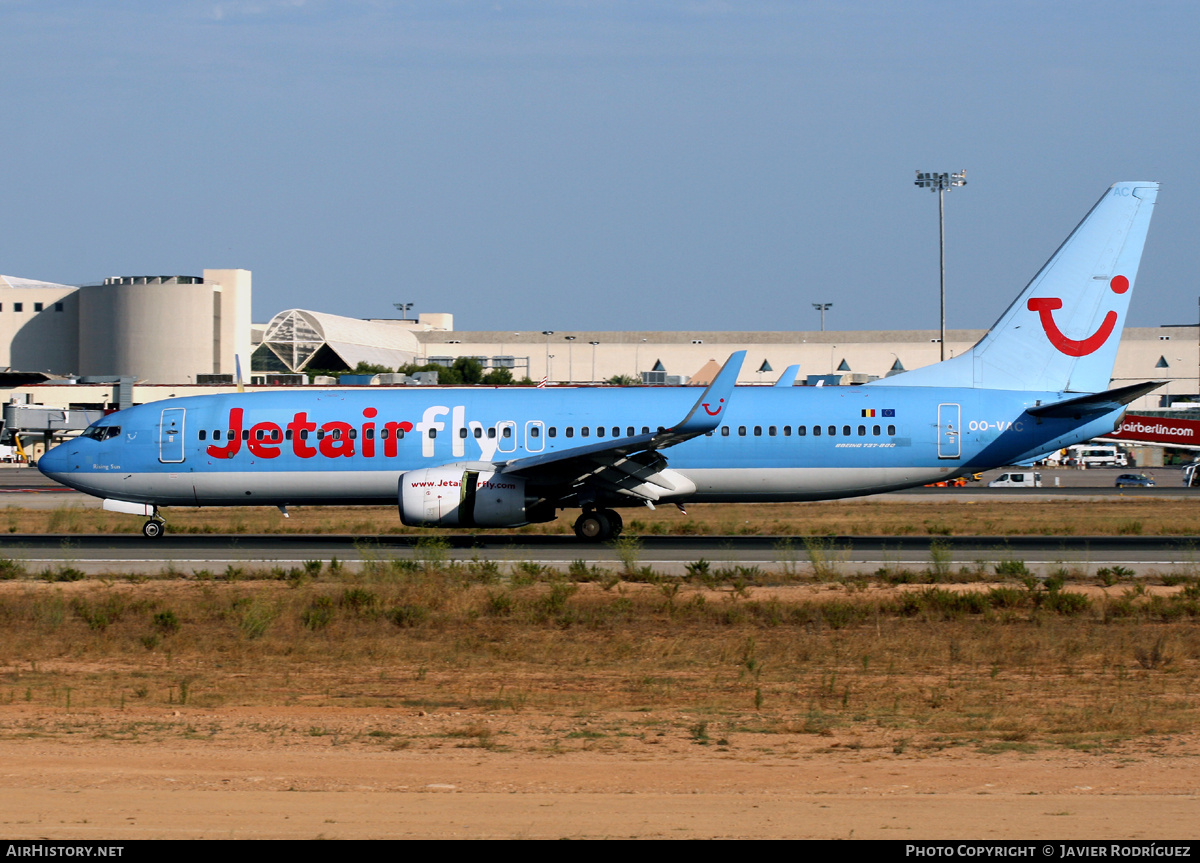Aircraft Photo of OO-VAC | Boeing 737-8BK | Jetairfly | AirHistory.net #759659