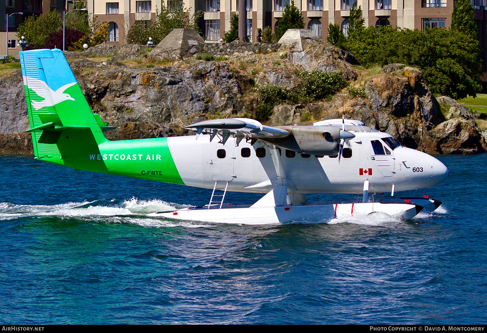 Aircraft Photo of C-FWTE | De Havilland Canada DHC-6-100 Twin Otter | West Coast Air | AirHistory.net #759664
