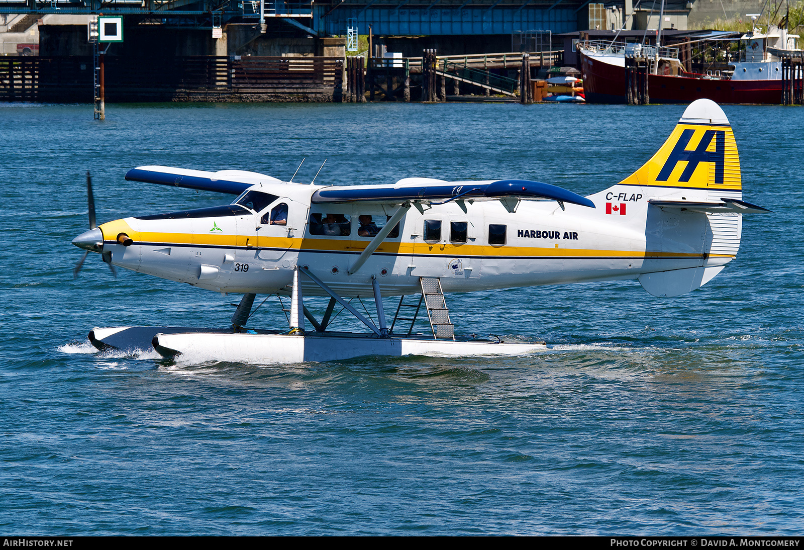 Aircraft Photo of C-FLAP | Vazar DHC-3T Turbine Otter | Harbour Air | AirHistory.net #759669