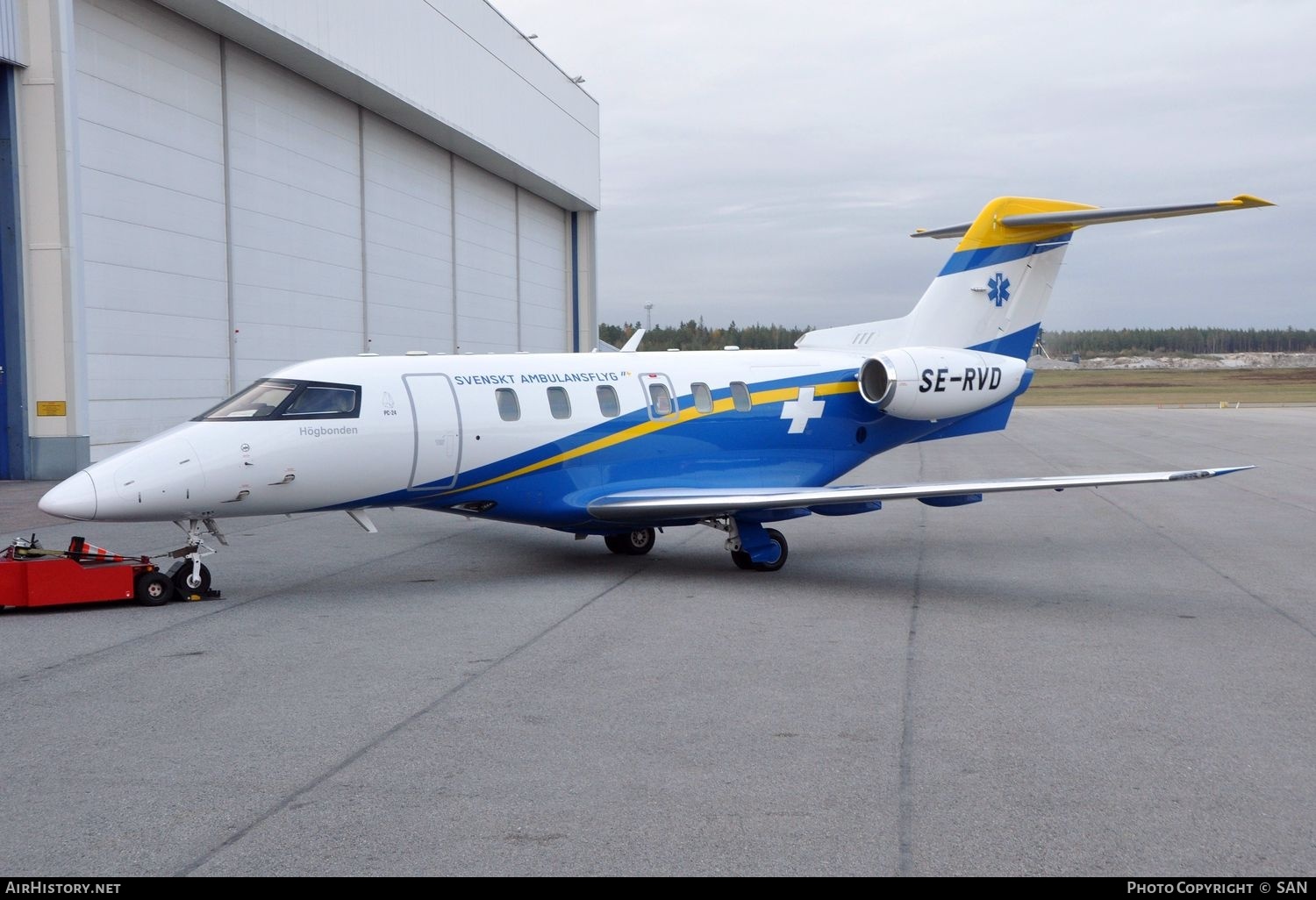 Aircraft Photo of SE-RVD | Pilatus PC-24 | Svenskt Ambulansflyg | AirHistory.net #759688