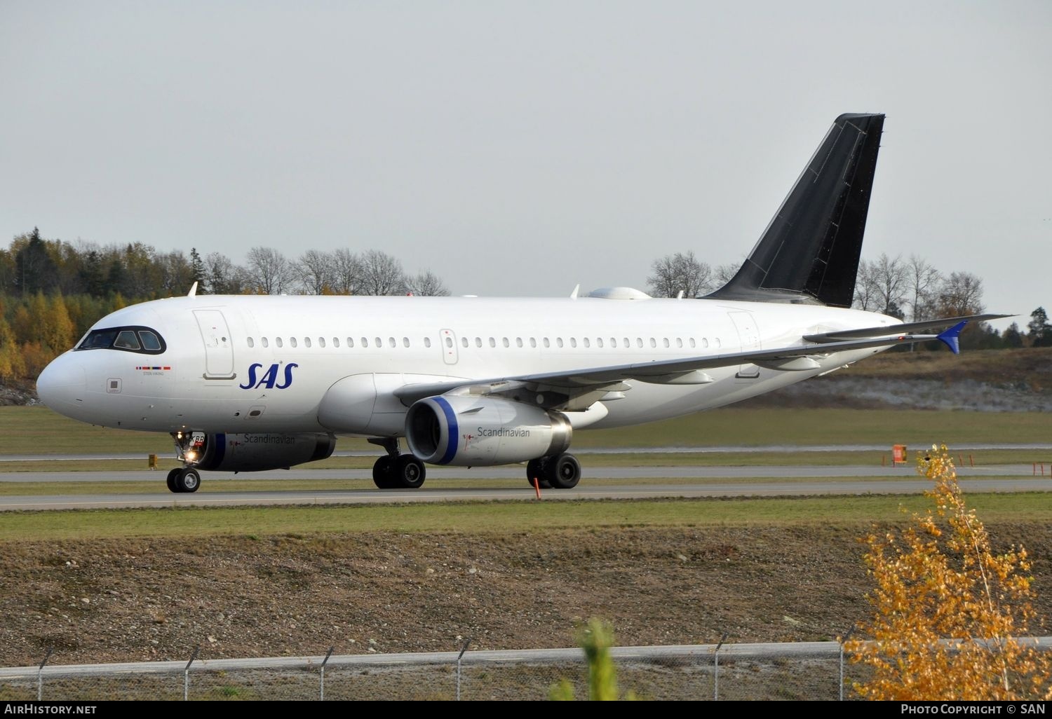 Aircraft Photo of OY-KBR | Airbus A319-131 | Scandinavian Airlines - SAS | AirHistory.net #759690