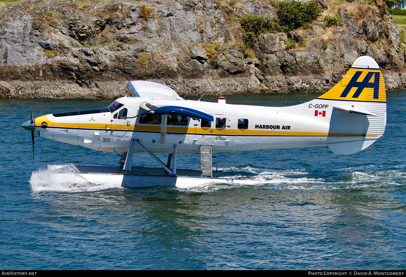 Aircraft Photo of C-GOPP | Vazar DHC-3T Turbine Otter | Harbour Air | AirHistory.net #759704