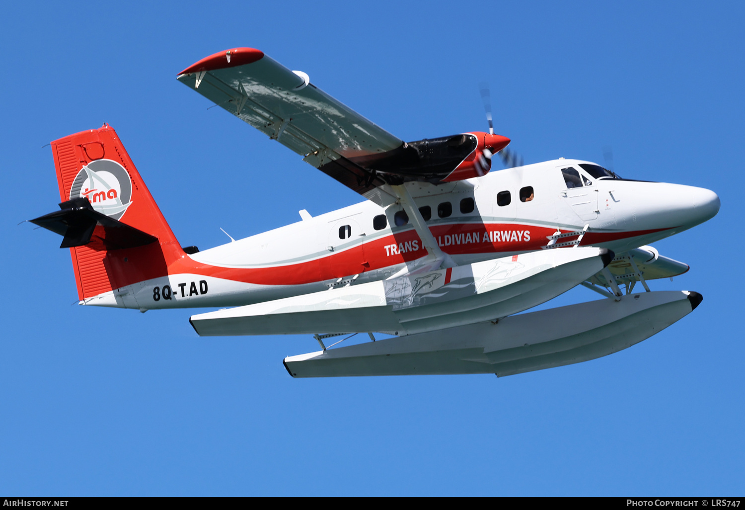 Aircraft Photo of 8Q-TAD | De Havilland Canada DHC-6-300 Twin Otter | Trans Maldivian Airways - TMA | AirHistory.net #759716