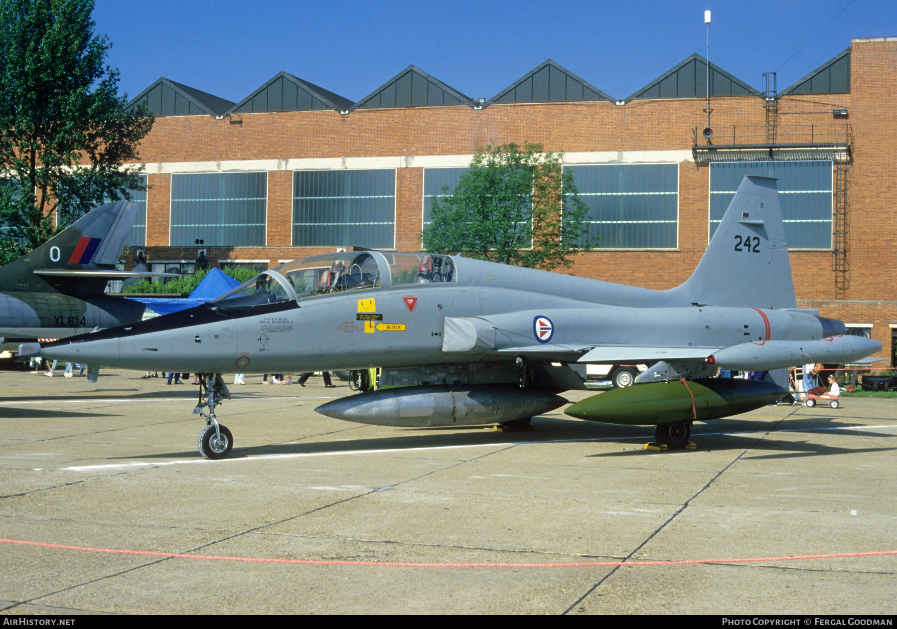 Aircraft Photo of 242 | Northrop F-5B Freedom Fighter | Norway - Air Force | AirHistory.net #759750