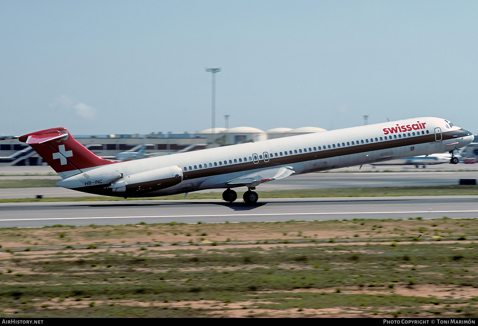 Aircraft Photo of HB-INC | McDonnell Douglas MD-81 (DC-9-81) | Swissair | AirHistory.net #759761