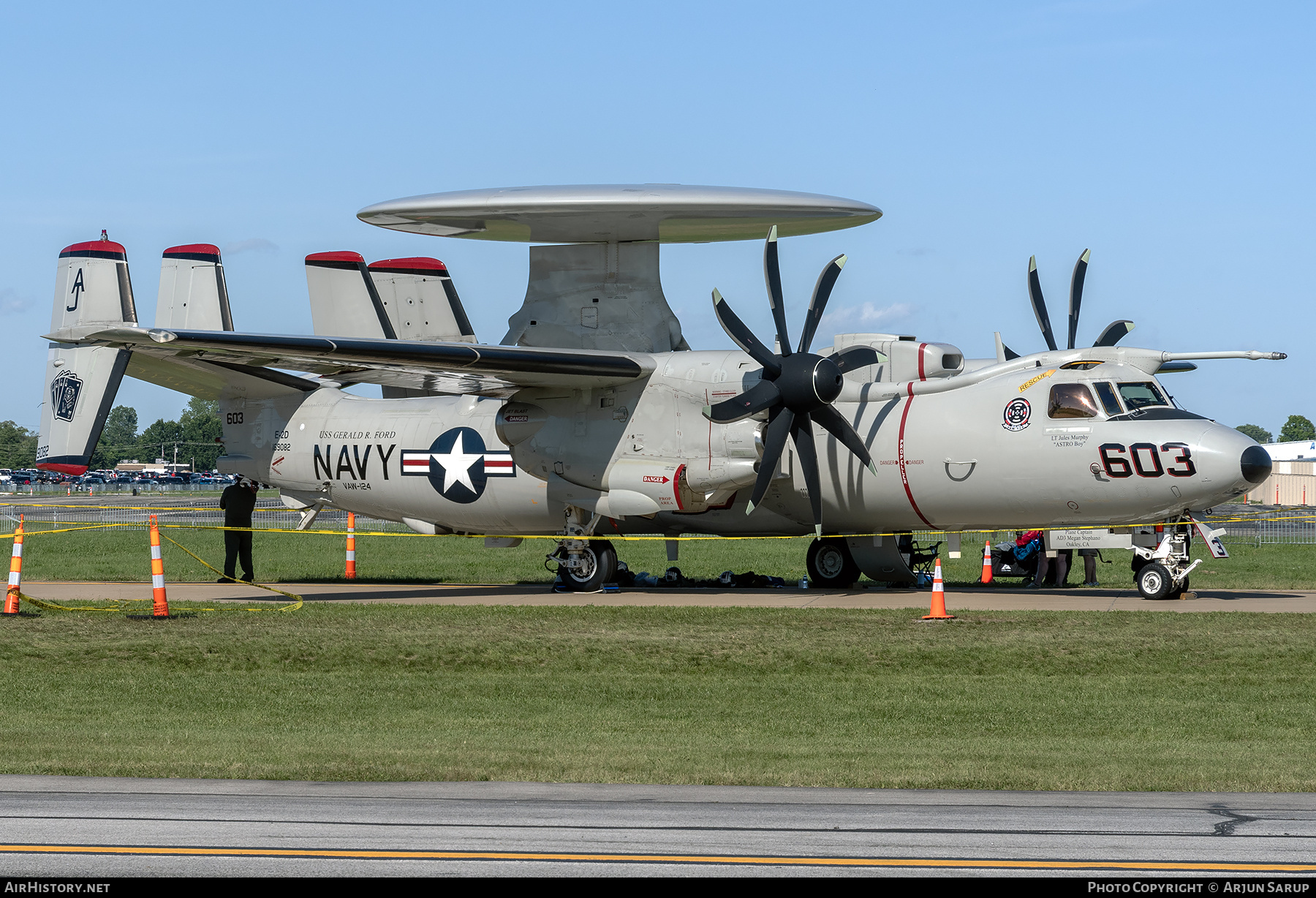 Aircraft Photo of 169082 | Northrop Grumman E-2D Hawkeye | USA - Navy | AirHistory.net #759779