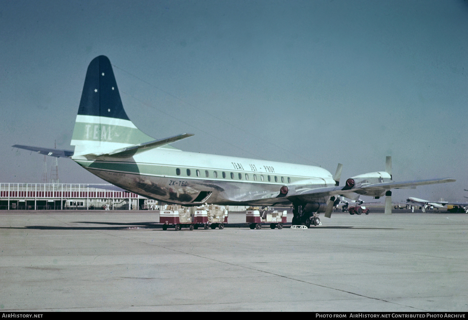 Aircraft Photo of ZK-TEC | Lockheed L-188C Electra | TEAL - Tasman Empire Airways | AirHistory.net #759783