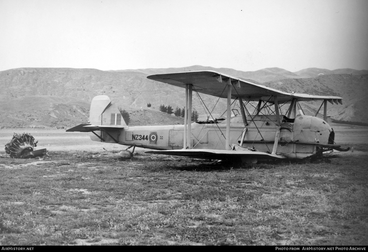 Aircraft Photo of NZ344 | Vickers 266 Vincent | New Zealand - Air Force | AirHistory.net #759784