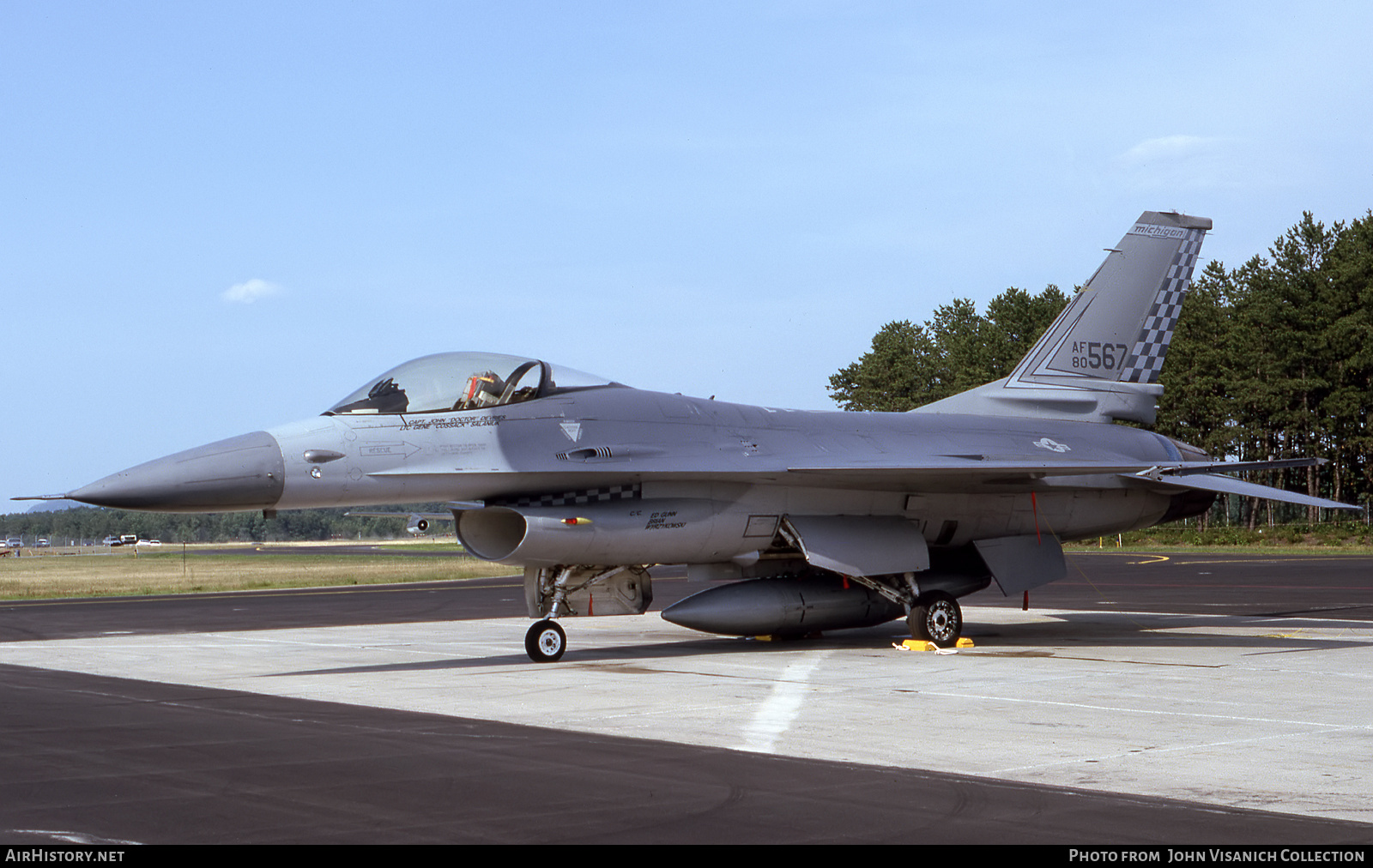 Aircraft Photo of 80-0567 / AF80-567 | General Dynamics F-16A Fighting Falcon | USA - Air Force | AirHistory.net #759799