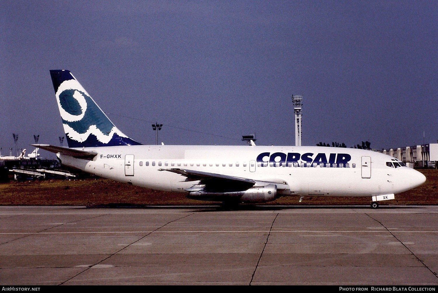 Aircraft Photo of F-GHXK | Boeing 737-2A1/Adv | Corsair | AirHistory.net #759855