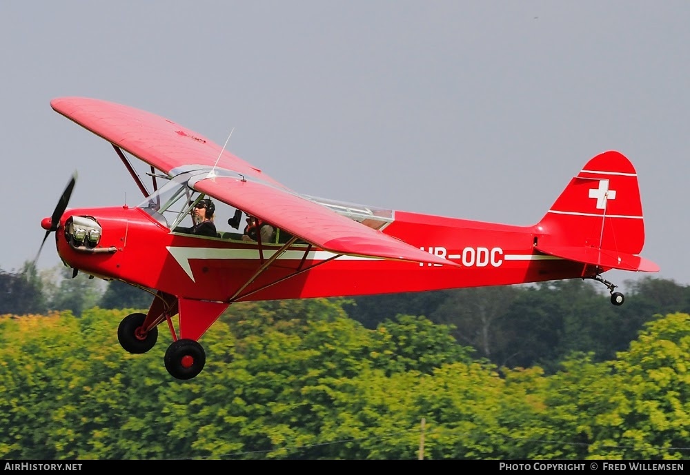 Aircraft Photo of HB-ODC | Piper L-4J Grasshopper (J-3C-65D) | AirHistory.net #759859