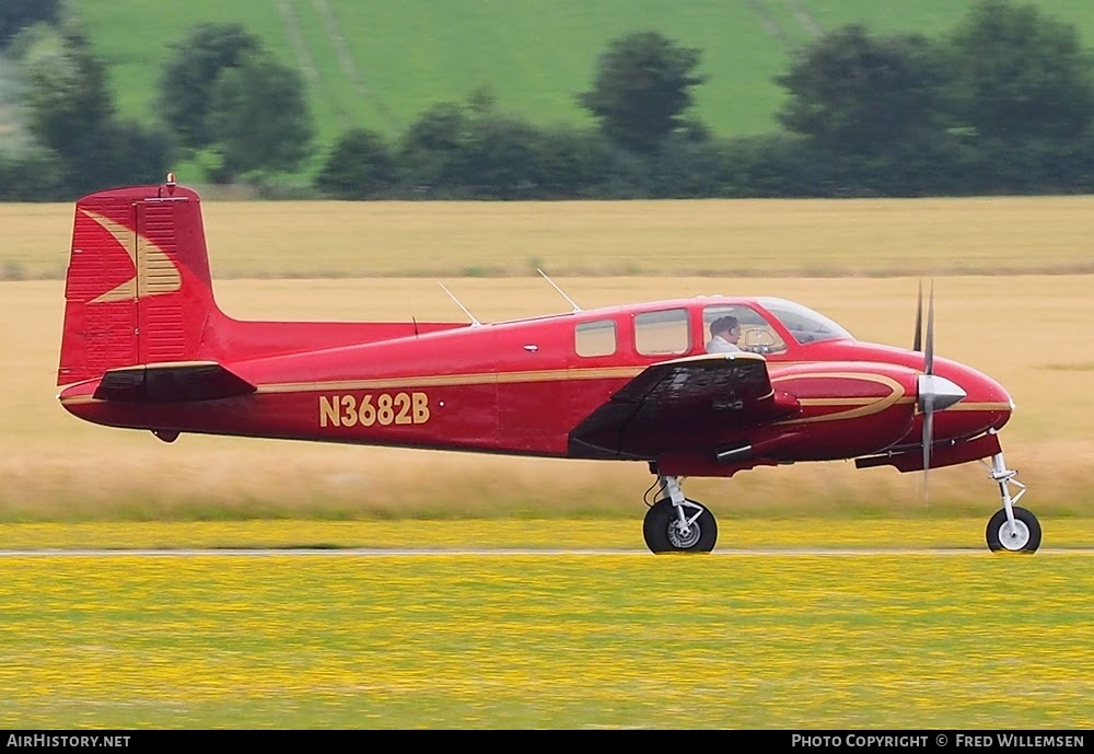 Aircraft Photo of N3682B | Beech 50 Twin Bonanza | AirHistory.net #759862