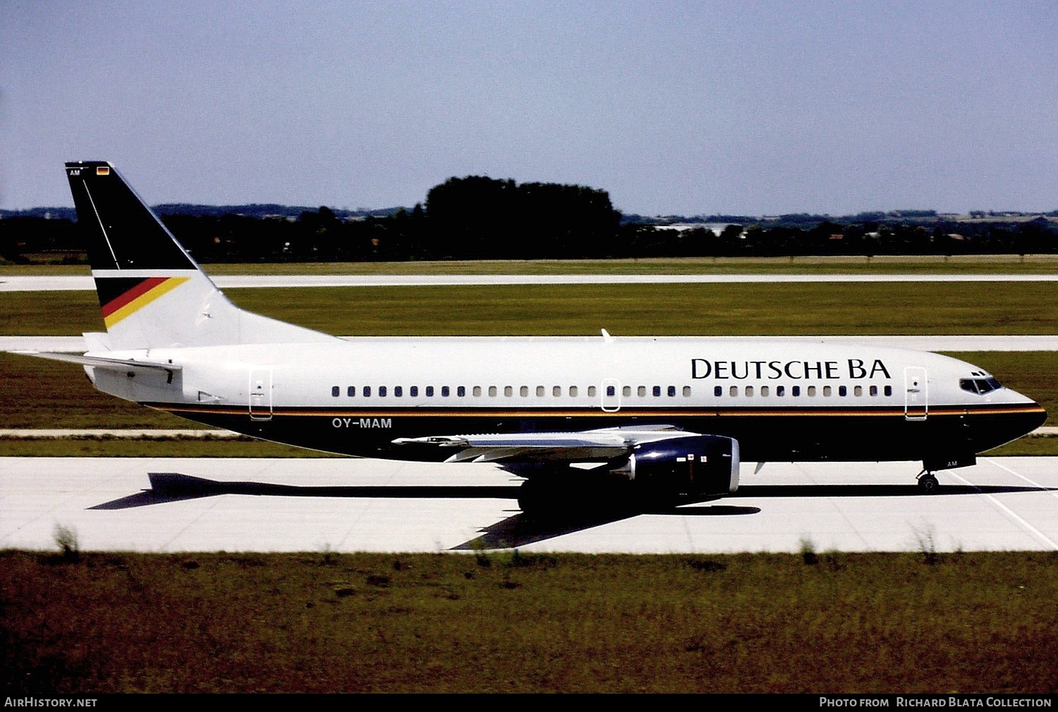 Aircraft Photo of OY-MAM | Boeing 737-3L9 | Deutsche BA | AirHistory.net #759866