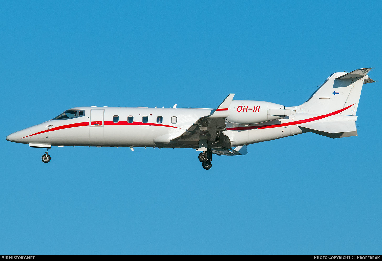 Aircraft Photo of OH-III | Learjet 60 | AirHistory.net #759885