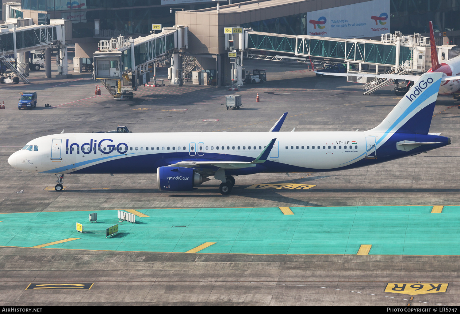 Aircraft Photo of VT-ILF | Airbus A321-252NX | IndiGo | AirHistory.net #759906