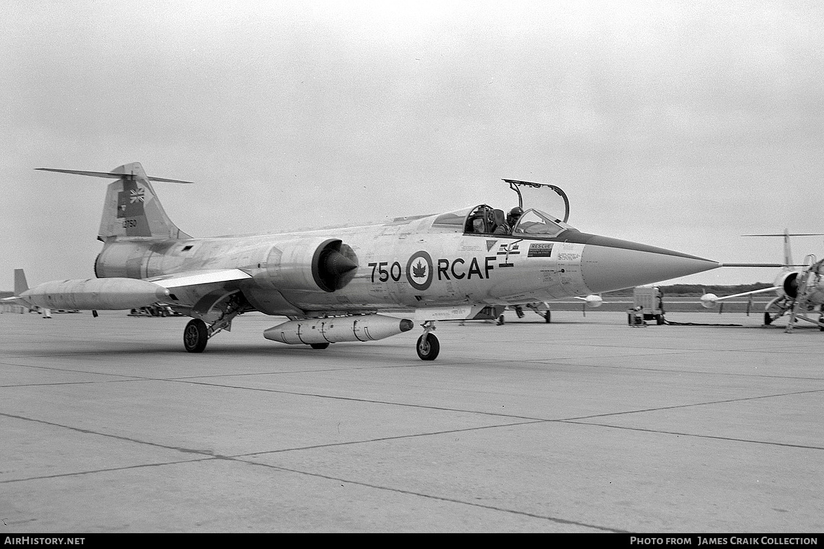 Aircraft Photo of 12750 | Canadair CF-104 Starfighter | Canada - Air Force | AirHistory.net #759923