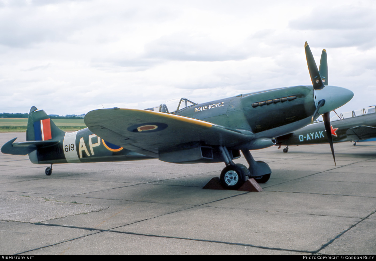 Aircraft Photo of G-ALGT / RM619 | Supermarine 379 Spitfire F14C | Rolls-Royce | UK - Air Force | AirHistory.net #759937