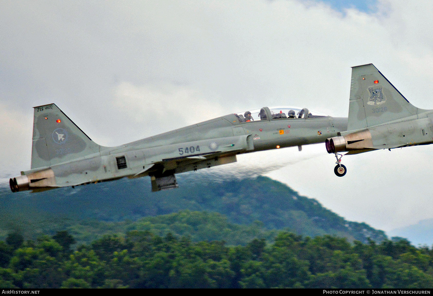 Aircraft Photo of 5404 / 30130 | Northrop F-5F Tiger II | Taiwan - Air Force | AirHistory.net #759975