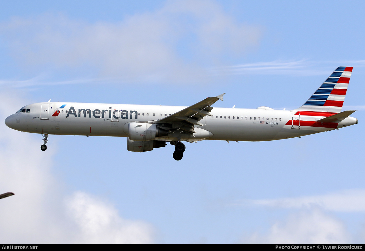Aircraft Photo of N156UW | Airbus A321-211 | American Airlines | AirHistory.net #759989