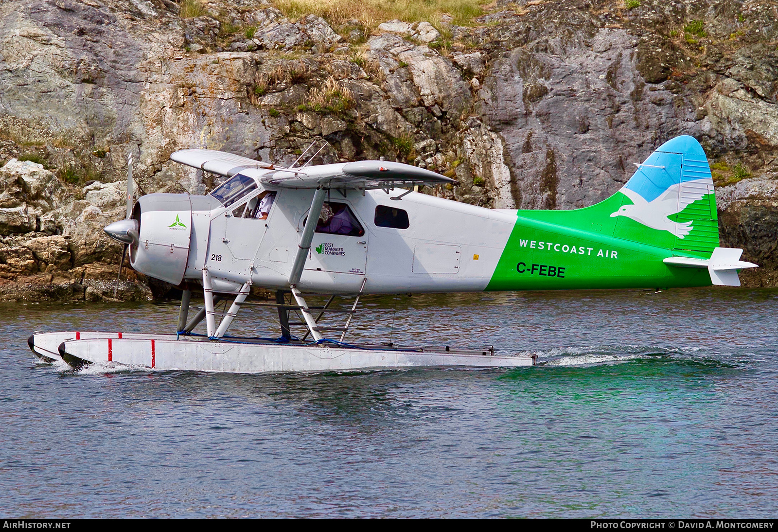 Aircraft Photo of C-FEBE | De Havilland Canada DHC-2 Beaver Mk.1 | Westcoast Air | AirHistory.net #760031